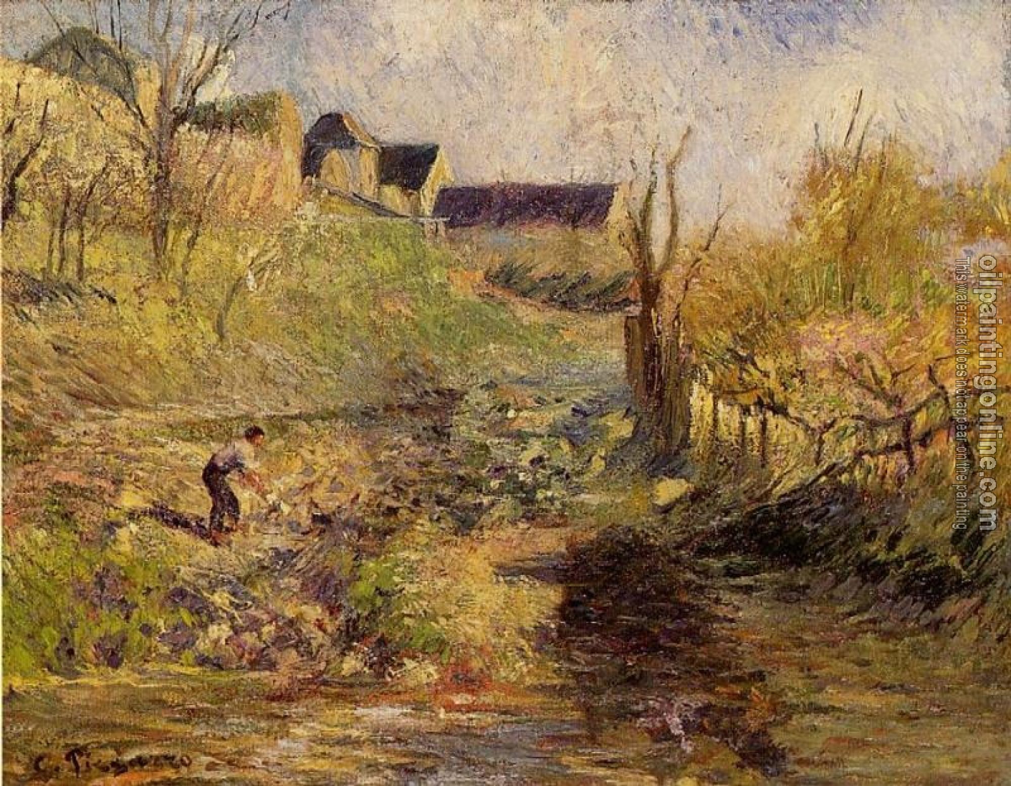 Pissarro, Camille - Landscape at Osny